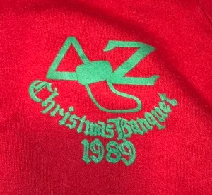 Vintage Delta Zeta Christmas Sweater thumbnail 2