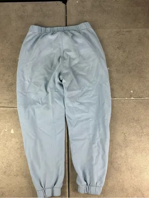 Baby blue hollister ultra high rise jogger fleece sweatpants thumbnail 7