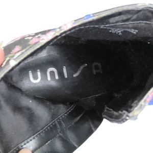 Unisa Uncayzea Ankle Boots Floral Embroidered Black Heel Booties 7.5 thumbnail 11