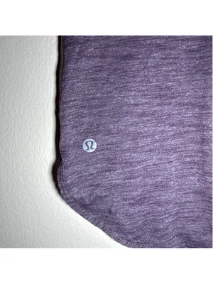 Lululemon Racerback Tank Top Purple Sz 10 PTP 16” thumbnail 3