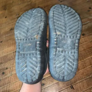 Crocs Jibbitz fleece lined 7/5 ortho arch support nursing clogs thumbnail 5