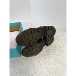 Vepose Womens Black Lug Sole Ankle Boots Block Heel Side Zip‎ 938L Size 8M NEW thumbnail 2