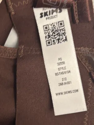 Skims Molded Underwire thong Bodysuit Small- Cocoa Brown NWT thumbnail 5