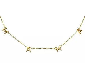 MAMA Boutique Trending Necklace in Gold or Silver thumbnail 1