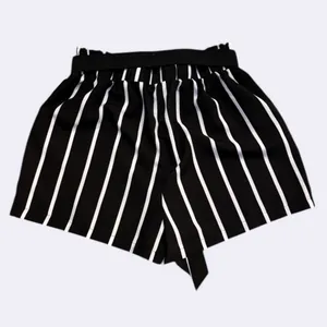 Black and White Striped Shorts Size XL thumbnail 2