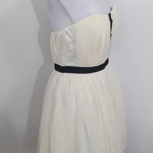 a. drea Cream Strapless Tulle Mini Cocktail Dress NWT Size Small thumbnail 3