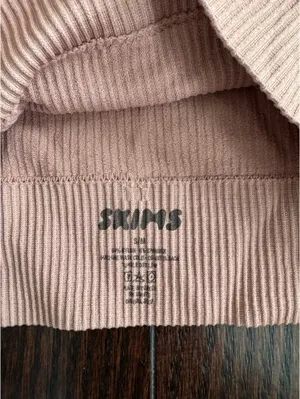 Skims Ribbed Tan Tank thumbnail 3