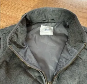 Old Navy Quilted Gray Vest thumbnail 2