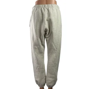 Madhappy Womens Beige Elastostic Waist Tapered Leg Lounge Jogger Sweat Pants M thumbnail 3
