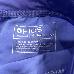 FIGS Zamora High-Rise Jogger Scrub Pant in Blueberry Size Small Petite thumbnail 5