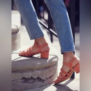 Jeffrey Campbell Free People Clementine Block Heel size 8 thumbnail 2