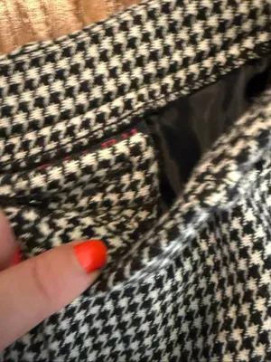 Ralph Ralph Lauren Vintage houndstooth wool trouser pant size 2 thumbnail 6