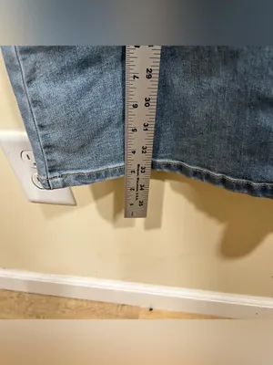 We The Free free peoplePenny Pull-On Flare Jeans size 26 blue denim light wash thumbnail 5