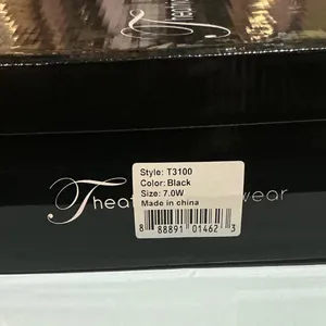Theatricals Footwear T3100 Black Character Dance Shoes Mary Jane 7.0W 1.5" Heel thumbnail 6