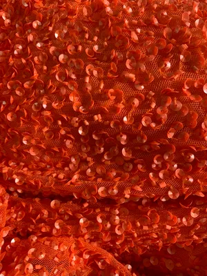 Orange Primavera Prom Dress Size 4 thumbnail 9