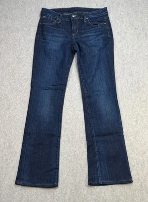Joe's Jeans Womens 26 Skinny Bootcut Dark Wash Y2K Indie Sleaze 90s Off Duty Low thumbnail 1