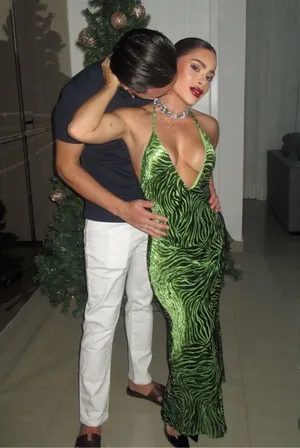 Zara dress gown maxi open back bodycon halter wedding party cocktail thumbnail 10