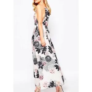Keepsake The Label‎ Restless Heart Maxi Dress ivory floral NEW size L thumbnail 2
