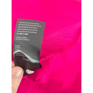 Free People Dress Womens S Ari Mini Magenta Pink Textured Puff Sleeve EUC thumbnail 6