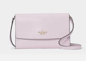 New York Perry Leather Crossbody Bag Pale Amethyst thumbnail 1