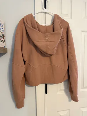 Lululemon Scuba Hoodie Quarter-Zip light Brown thumbnail 3