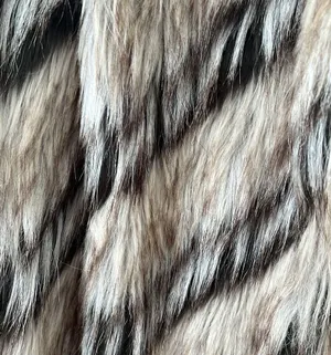 Faux fur jacket with hook in size Large thumbnail 3