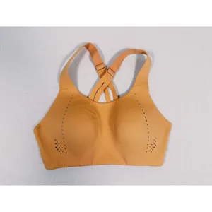 Lululemon AirSupport Sports Bra 34D High Impact Warm Apricot Orange Workout Run thumbnail 9