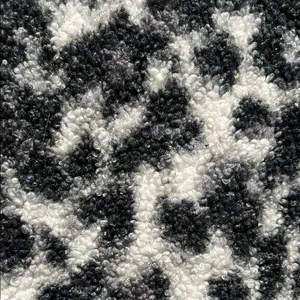 LOFT‎ Black and Gray Cheetah Print Teddy Jacket Pullover Fleece Woman's XSP thumbnail 3