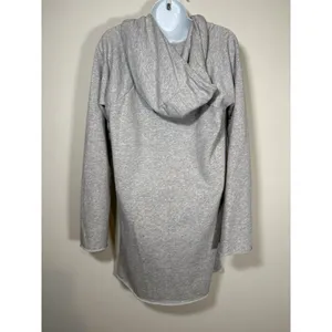 ATHLETA‎ Sweatshirt Cotton Blend Hoodie Grey Long Athleisure Workout Size Small thumbnail 7