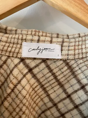 Carly Jean Los Angeles Plaid Jacket thumbnail 8