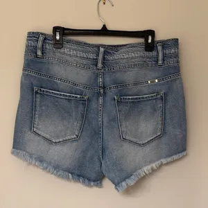 KanCan Light Blue Jean Shorts thumbnail 2