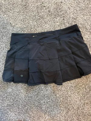 Lululemon Pace Rival Skirt Black thumbnail 2