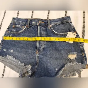 Free People Denim Short thumbnail 12