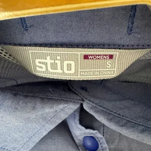 Stio Eddy Guide Shirt Small Blue Snap Button Long Sleeve Hiking Outdoor Utility thumbnail 8
