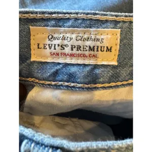 Levis Jeans Women‎ 26 Blue Denim Premium Cool Eco Performance Cargo NWT Retro thumbnail 9