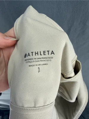 Athleta Athletic Transcend Square Neck Crop Sports Bra thumbnail 5