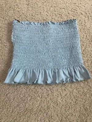 forever21 blue tube top thumbnail 2