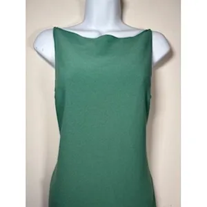 Abercrombie & Fitch Mini Dress MT Green Open Back Bodycon Cocktail Coquette Chic thumbnail 4