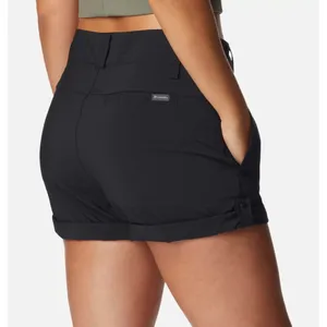 Columbia Shorts Women NWT OMNI-SHADE black new fishing hiking scouts outdoors thumbnail 2
