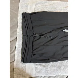Zara Women‎ Size Large Drawstring Black Stretch Joggers Athletic Lounge Causal thumbnail 4