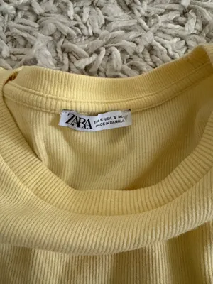 Yellow  Ruffle Top thumbnail 2
