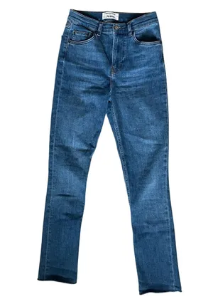 Reformation Jeans High & Skinny Jeans in Darwin Blue Size 25 thumbnail 1
