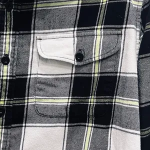 American Eagle Men’s Classic Fit Button Down Plaid Flannel Shirt Large thumbnail 4