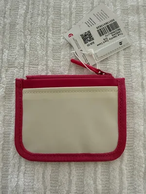 Lululemon True Identity Card Case in Raspberry Coulis/Rock Melon/True Ivory thumbnail 3