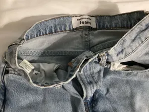 Reformation Julia High Cigarette Jean in Light Blue Wash Size 25 thumbnail 2