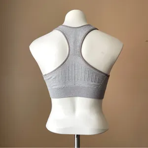CHAMPION | Light Gray Racerback Sports Bra Sz M thumbnail 3