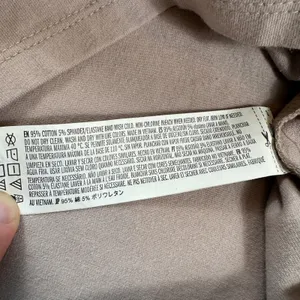 Forever 21 T Shirt XS Womens Basic Crew Neck Short Sleeve Beige Classic Neutral thumbnail 4