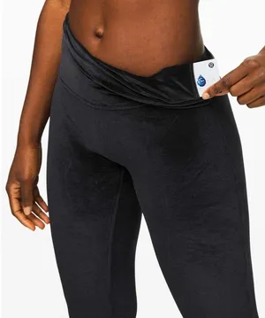 Lululemon Wunder Lounge High-Rise Tight 28" Crushed Velvet Size 4 thumbnail 5
