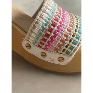 VERONICA BEARD Hannalee Woven Clog Mules thumbnail 11