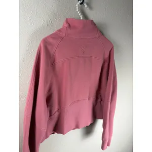 Lululemon Scuba Size XL/XXL Brier Rose Oversized Funnel High Neck Half Zip Comfy thumbnail 10